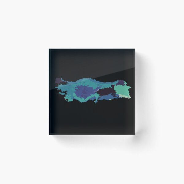 Item preview, Sketching Color Into the Earth - Turkey designed and sold by AceMaps7.