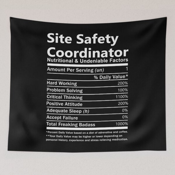 Item preview, Site Safety Coordinator designed and sold by aqnkkalw83.