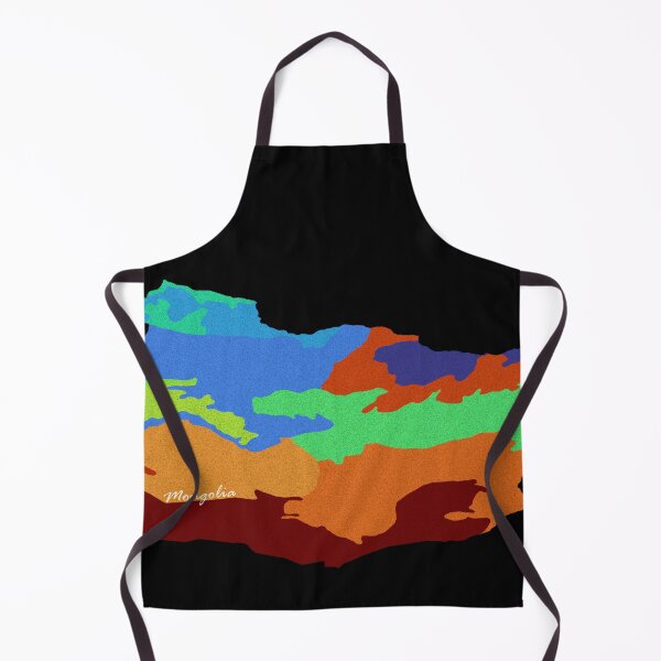 Item preview, Sketching Color Into the Earth - Mongolia designed and sold by AceMaps7.