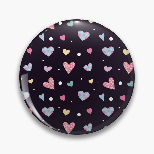 Item preview, Multicolored Hearts Pattern designed and sold by ChantellaGF.