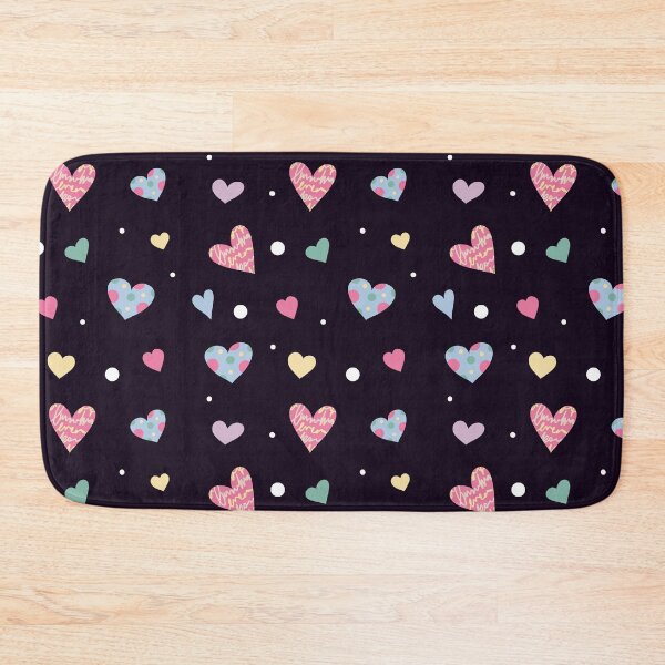 Item preview, Multicolored Hearts Pattern designed and sold by ChantellaGF.