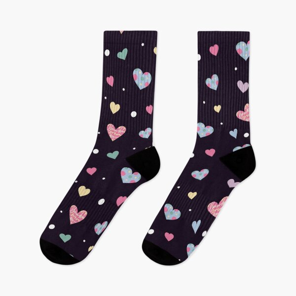 Item preview, Multicolored Hearts Pattern designed and sold by ChantellaGF.