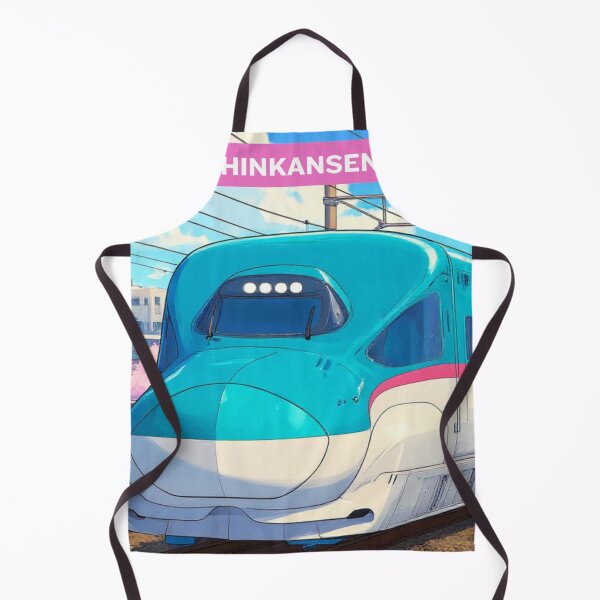 Item preview, Anime Style Shinkansen E5/H5 Series – Japanese Bullet Train Art designed and sold by JapanPopArt.