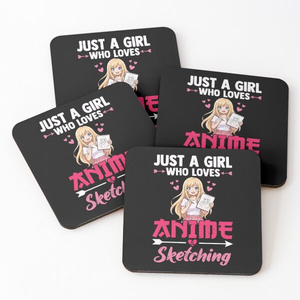 Item preview, Just a Girl Who Loves Anime designed and sold by VanderX.