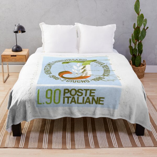 Item preview, Ventesimo Anniversary Italian Vintage Postage Stamp designed and sold by red-amber65.
