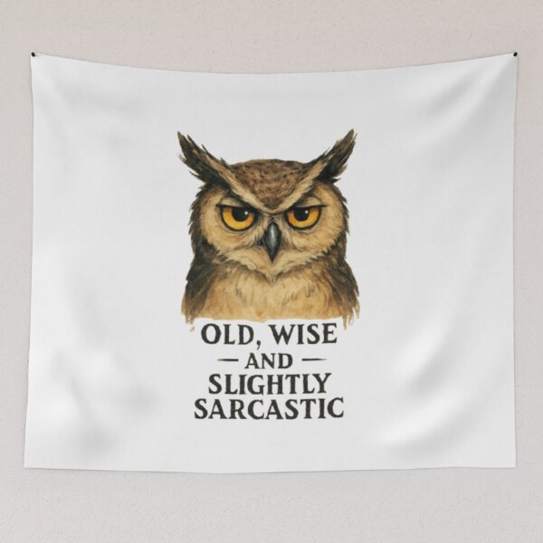 Item preview, Old, Wise and Slightly Sarcastic designed and sold by DixieGirlStudio.
