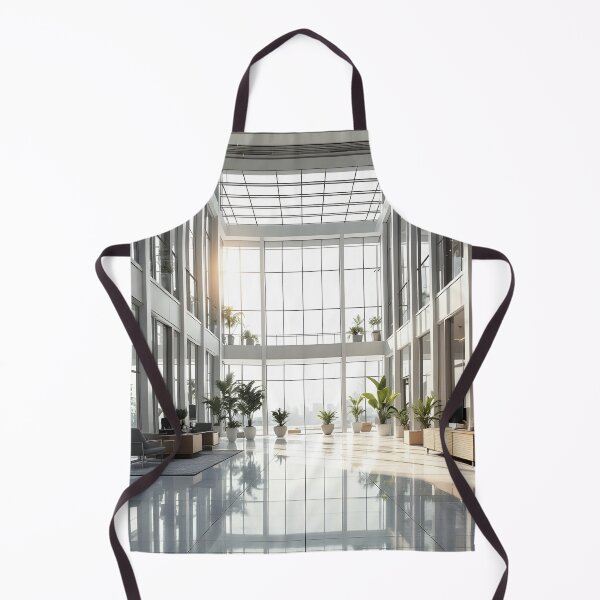 Item preview, Modern Glass Atrium Office – Premium 3D HD designed and sold by DreamyWallVibes.