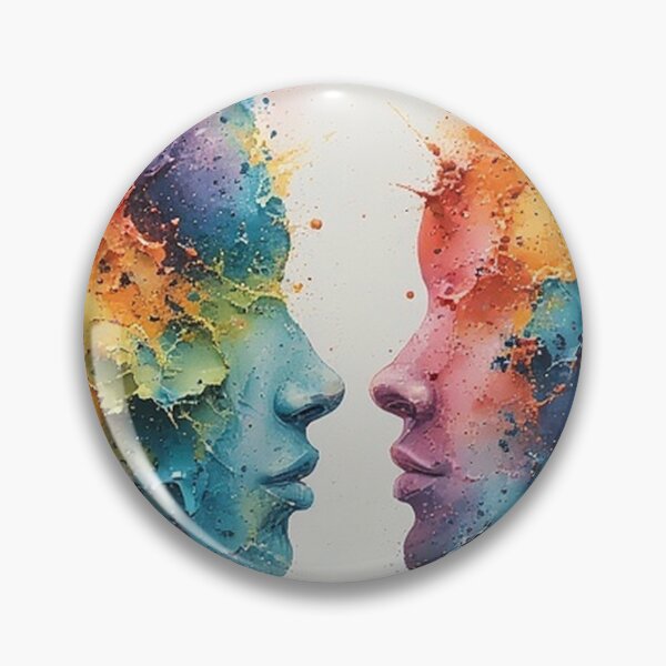 Item preview, Faces designed and sold by blackwhiteblue.