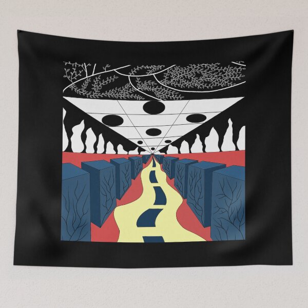 Item preview, Surreal Pathway Through Dimensions – Abstract Geometric Vision designed and sold by MLS.