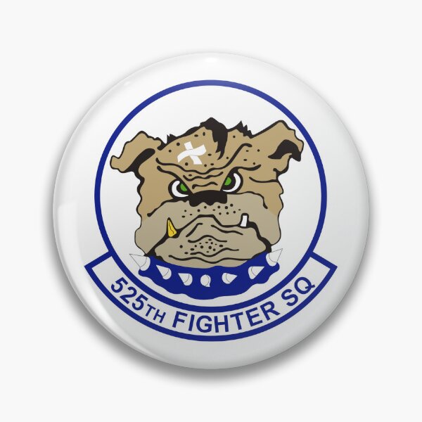 Item preview, 525th Fighter Squadron - Bulldogs Patch designed and sold by CharlieDesings.