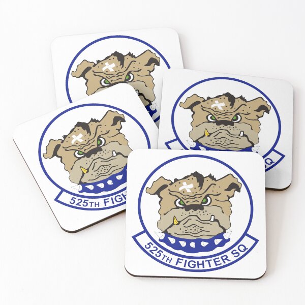 Item preview, 525th Fighter Squadron - Bulldogs Patch designed and sold by CharlieDesings.