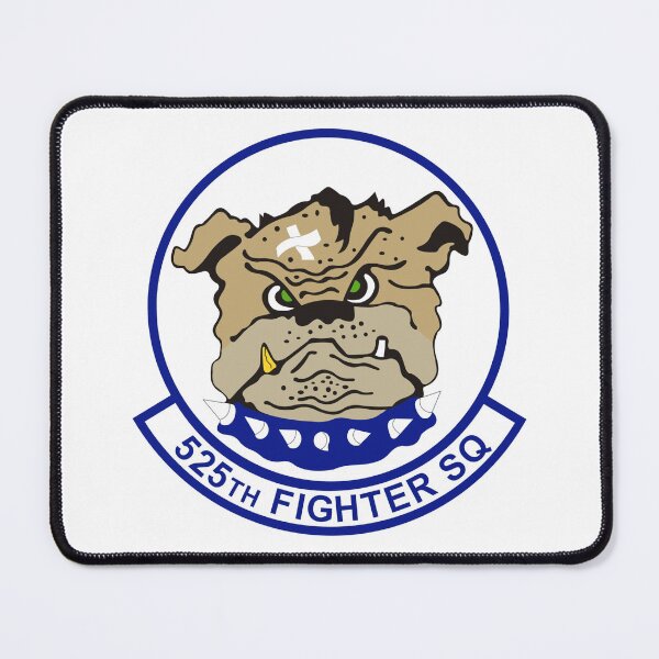 Item preview, 525th Fighter Squadron - Bulldogs Patch designed and sold by CharlieDesings.