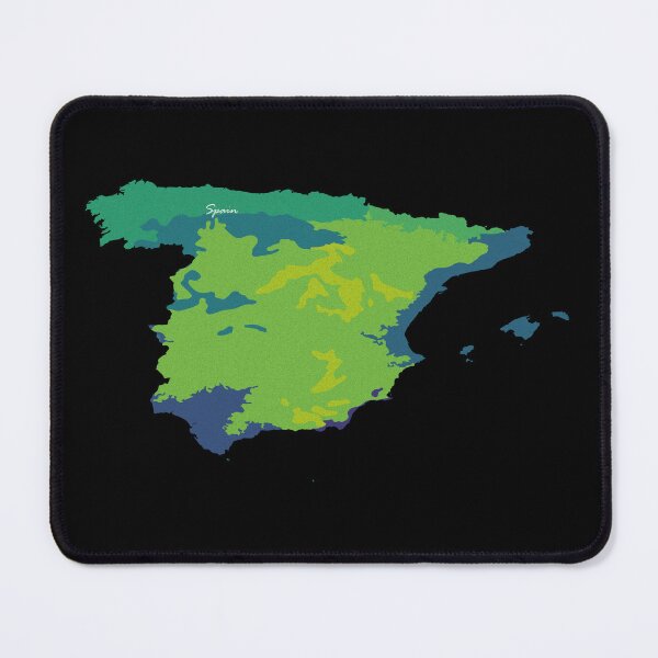 Item preview, Sketching Color Into the Earth - Spain designed and sold by AceMaps7.