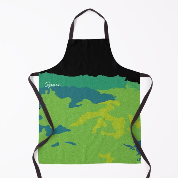 Item preview, Sketching Color Into the Earth - Spain designed and sold by AceMaps7.