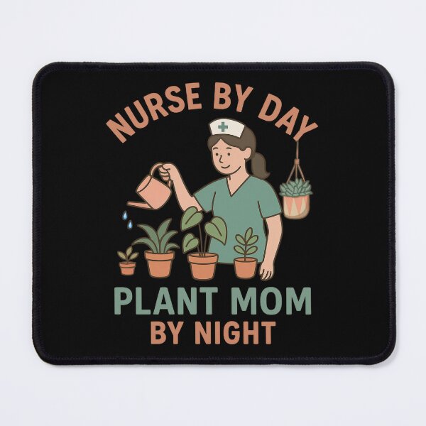 Item preview, Nurse by Day, Plant Mom by Night designed and sold by SidTastic .
