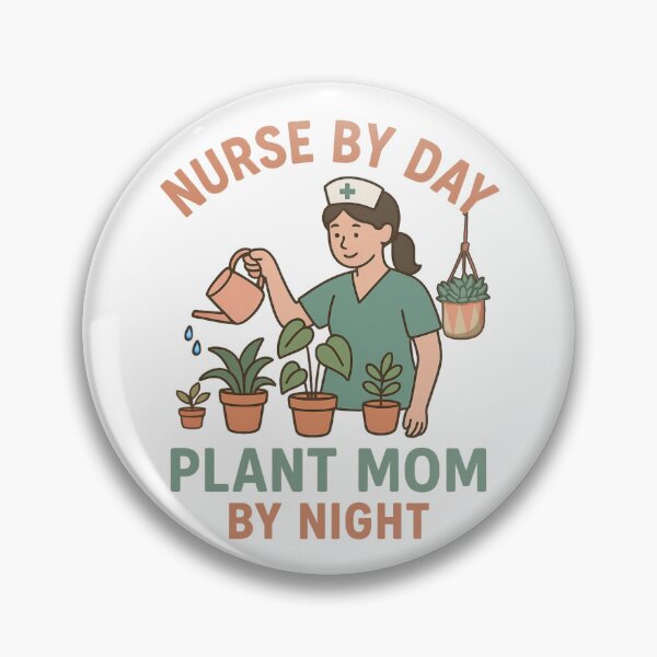 Item preview, Nurse by Day, Plant Mom by Night designed and sold by SidTastic .