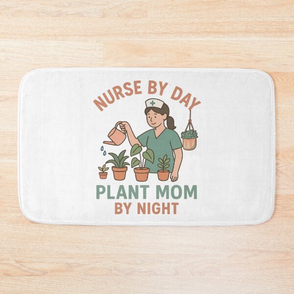 Item preview, Nurse by Day, Plant Mom by Night designed and sold by SidTastic .