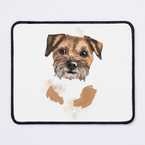 Item preview, Border Terrier portrait designed and sold by Katie Batchelor.