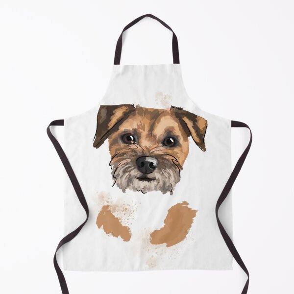 Item preview, Border Terrier portrait designed and sold by Katie Batchelor.