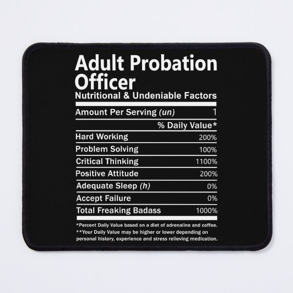 Item preview, Adult Probation Officer designed and sold by aqnkkalw83.