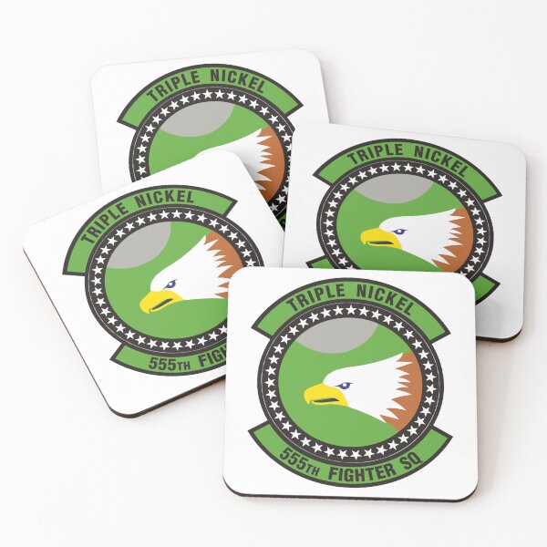 Item preview, 555th Fighter Squadron - Triple Nickel Patch designed and sold by CharlieDesings.