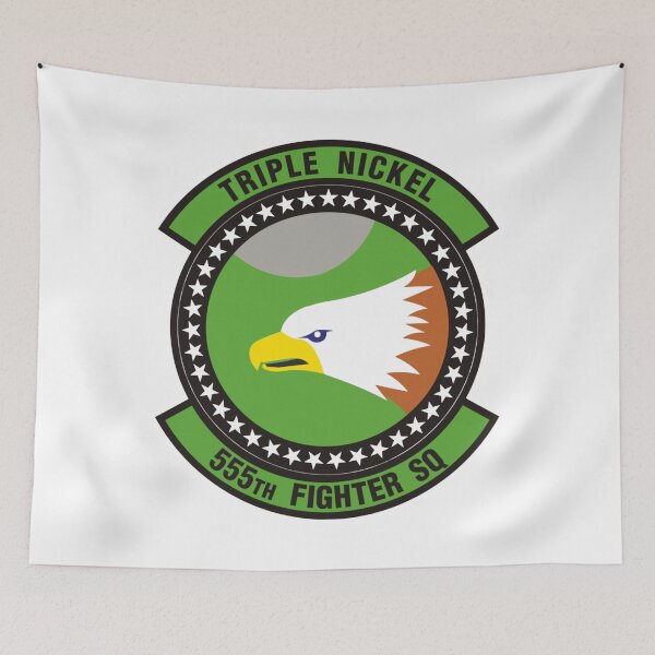 Item preview, 555th Fighter Squadron - Triple Nickel Patch designed and sold by CharlieDesings.