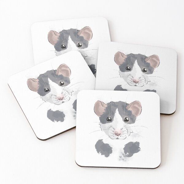 Item preview, Rat portrait designed and sold by Katie Batchelor.
