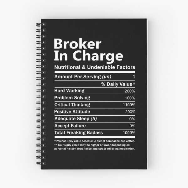 Item preview, Broker In Charge designed and sold by aswmhmlc71.