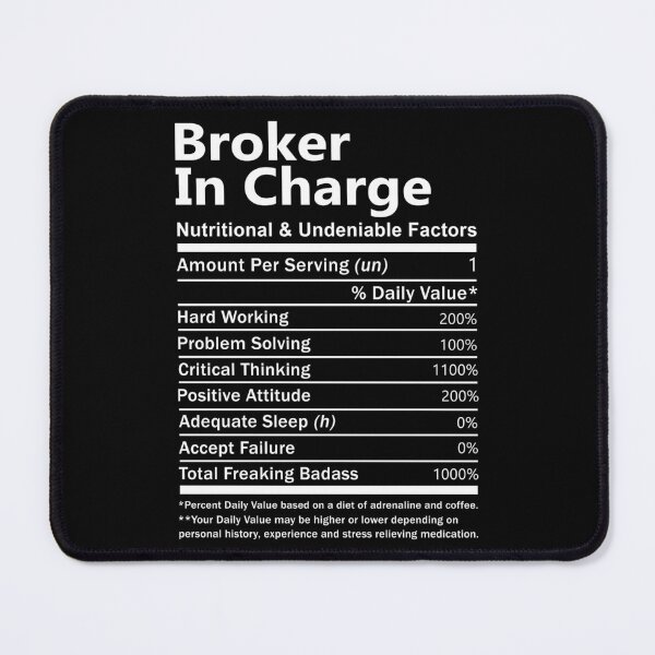 Item preview, Broker In Charge designed and sold by aswmhmlc71.