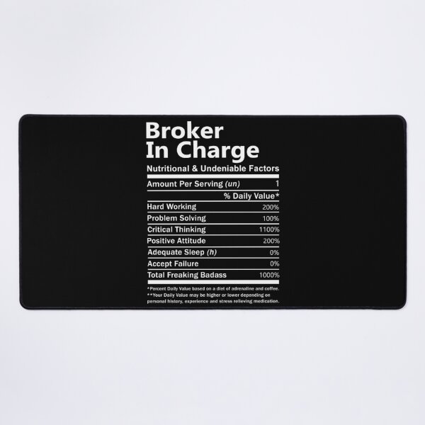 Item preview, Broker In Charge designed and sold by aswmhmlc71.