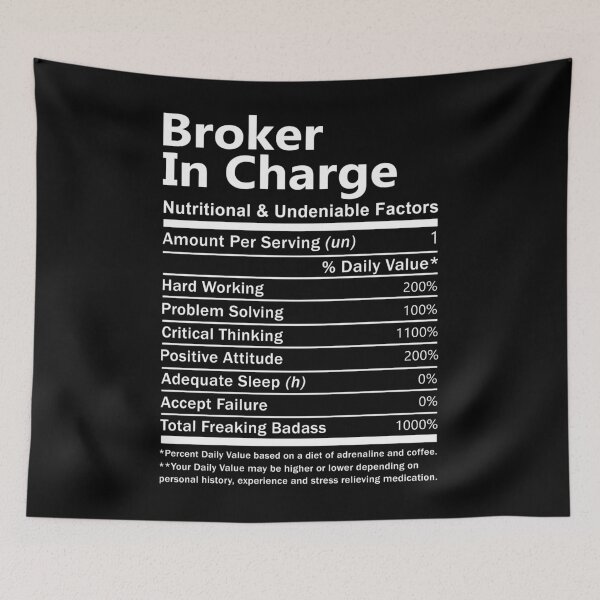 Item preview, Broker In Charge designed and sold by aswmhmlc71.