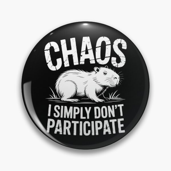 Item preview, Chaos I Don’t Participate designed and sold by theartfulaspie.