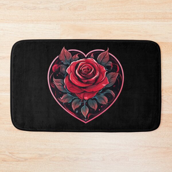 Item preview, Roses inside Heart Artwork designed and sold by Planetporridge.
