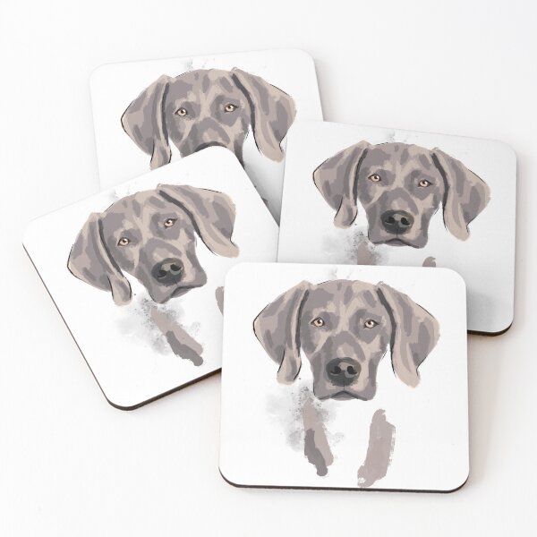 Item preview, Weimaraner portrait designed and sold by Katie Batchelor.