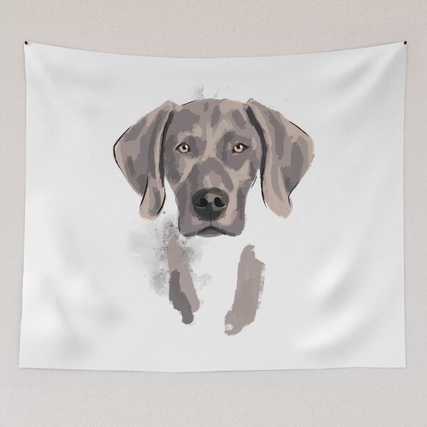 Item preview, Weimaraner portrait designed and sold by Katie Batchelor.