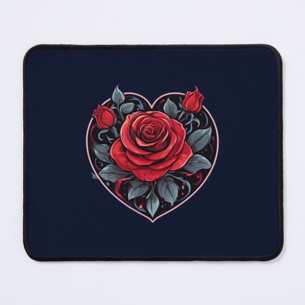 Item preview, Roses inside Heart Art designed and sold by Planetporridge.