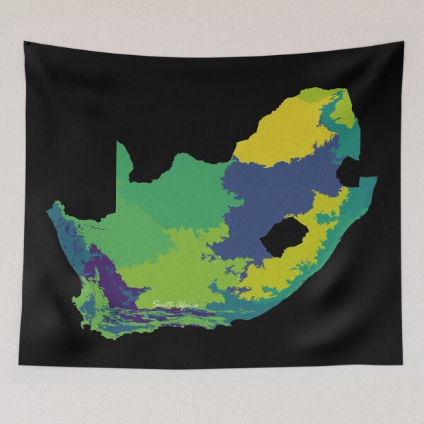 Item preview, Sketching Color Into the Earth - South Africa designed and sold by AceMaps7.