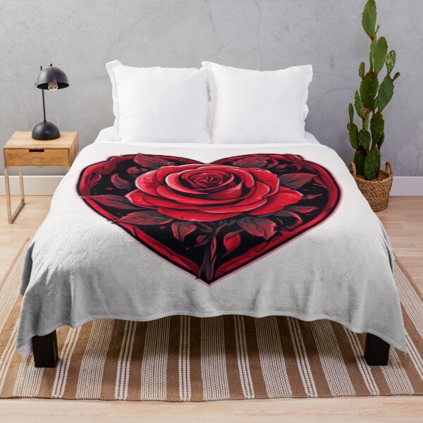 Item preview, Heart with Roses Artwork designed and sold by Planetporridge.
