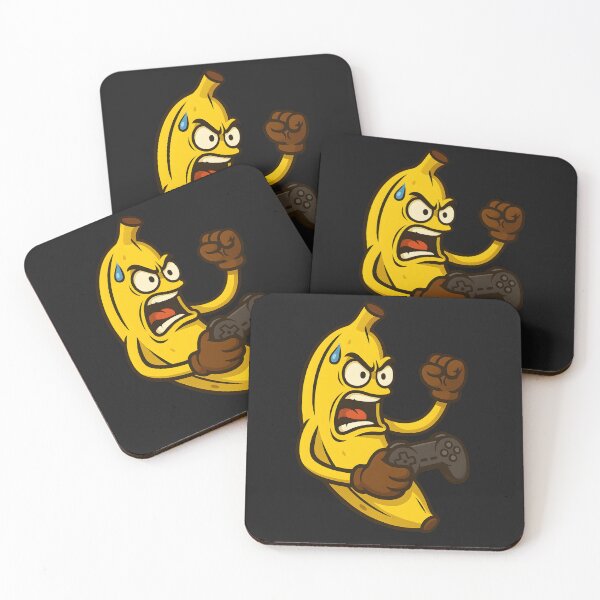 Artikelvorschau, Wütende Gamer-Banane – Lustige Cartoon-Gaming-Figur entworfen und verkauft von WinkWild.