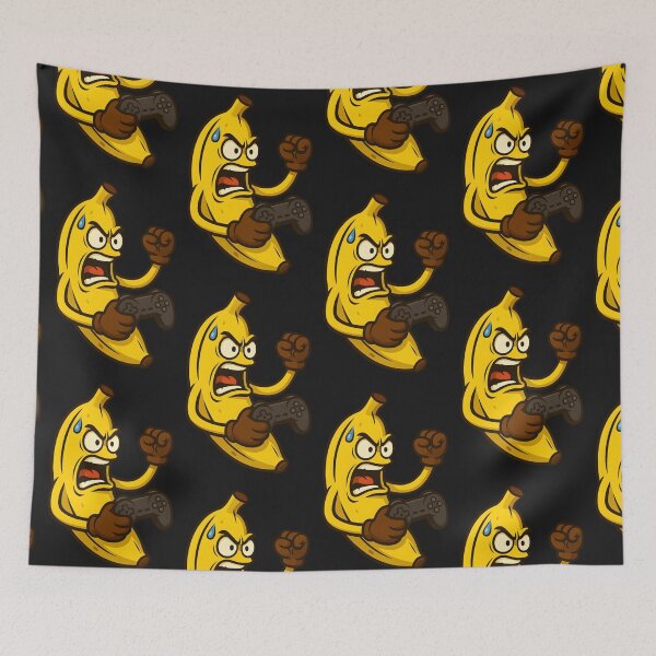 Item preview, Angry Gamer Banana – Funny Cartoon Gaming Character designed and sold by WinkWild.