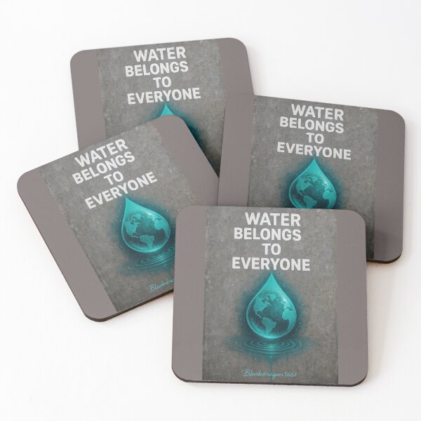 Item preview, WATER BELONGS TO EVERYONE – The Earth Drop | Blackdragon1661 designed and sold by Blackdragon1661- original.