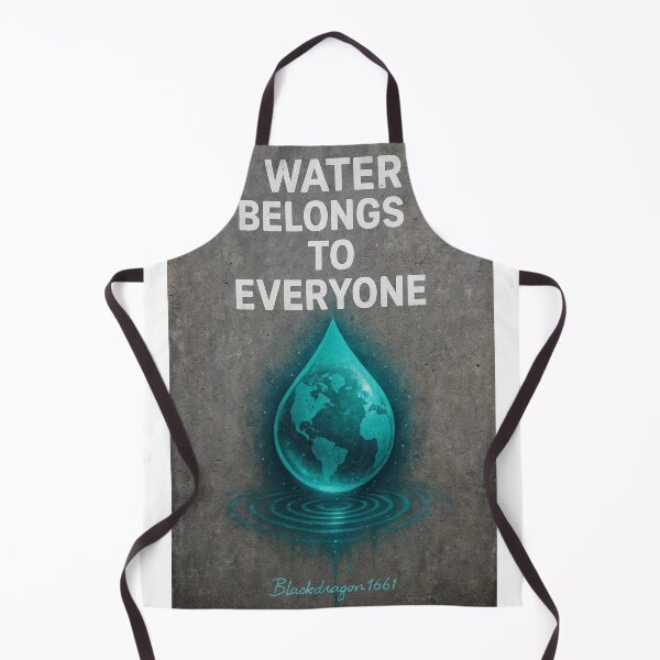 Item preview, WATER BELONGS TO EVERYONE – The Earth Drop | Blackdragon1661 designed and sold by Blackdragon1661- original.