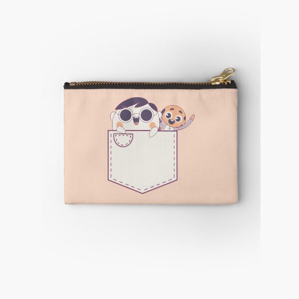 Item preview, Cute Kawaii Friends Peeking from Pocket - Cartoon Style designed and sold by Taanva.
