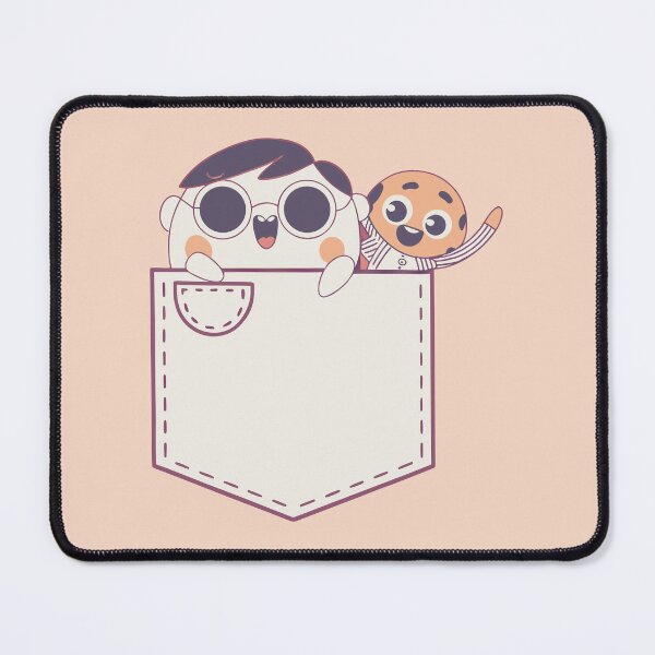 Item preview, Cute Kawaii Friends Peeking from Pocket - Cartoon Style designed and sold by Taanva.