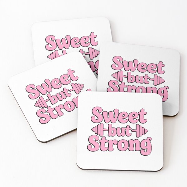Item preview, Sweet But Strong! Pink Gym Girls designed and sold by PMCreative.