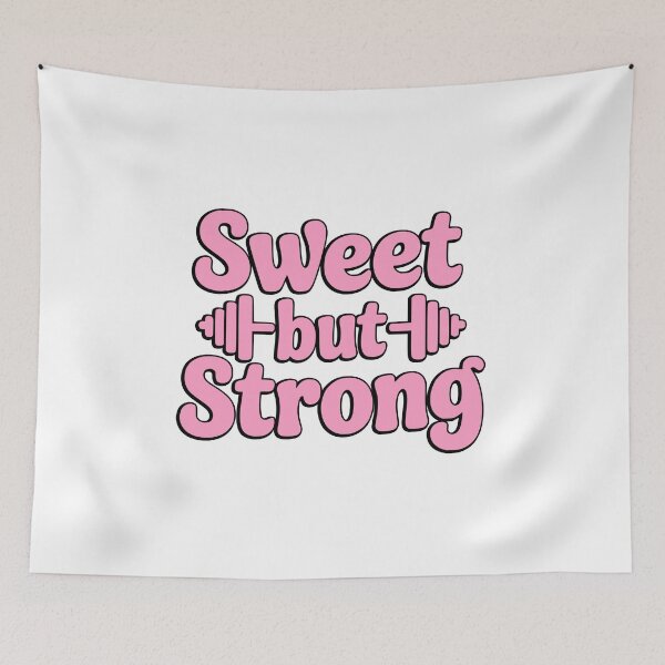 Item preview, Sweet But Strong! Pink Gym Girls designed and sold by PMCreative.