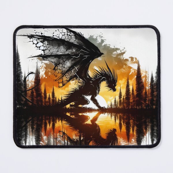 Item preview, Dragon Reflection, Ai Generated Art  designed and sold by ACC .