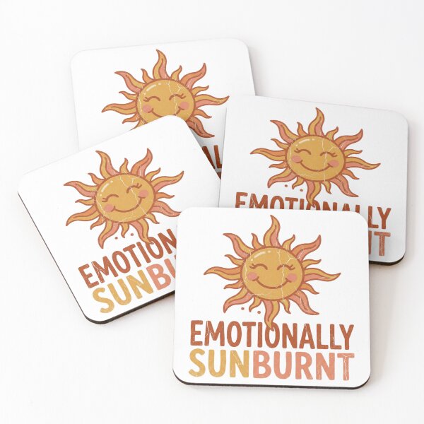 Item preview, Emotionally Sunburnt designed and sold by YourDesignVibes.