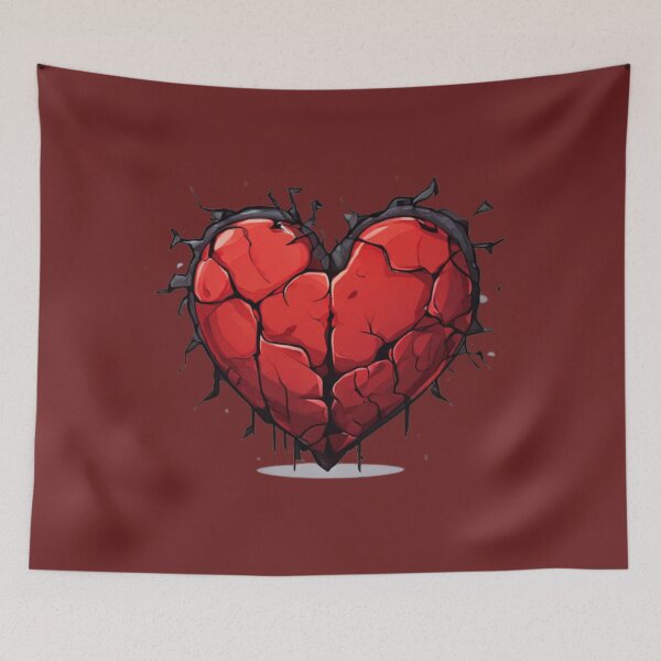 Item preview, Broken Heart Design designed and sold by Planetporridge.