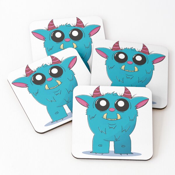 Item preview, Cute Fuzzy Monster designed and sold by LittleOddlings.